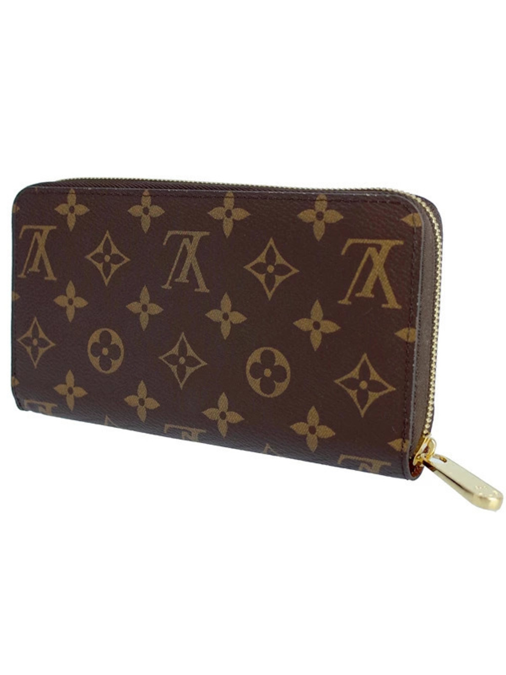 Louis Vuitton Round Zipper Long Wallet Monogram Zippy